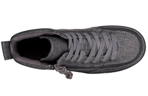 Charcoal Jersey BILLY Street High Tops -Shoekid.ca