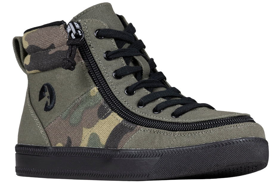 Olive Camo BILLY Street High Tops -Shoekid.ca