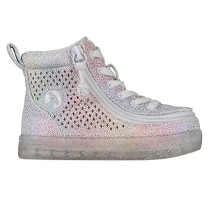 Toddler Rainbow Crackle BILLY Classic Lace Highs -Shoekid.ca