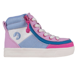 Toddler Pink Colorblock BILLY Street High Tops -Shoekid.ca