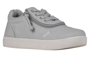 Grey BILLY D|R Short Wrap Low Tops -Shoekid.ca