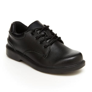 Stride Rite Murphy Boys Leather Black Uniform Shoes