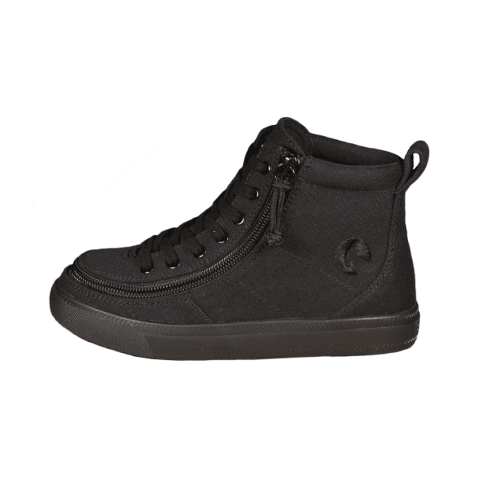 Kids black canvas outlet shoes