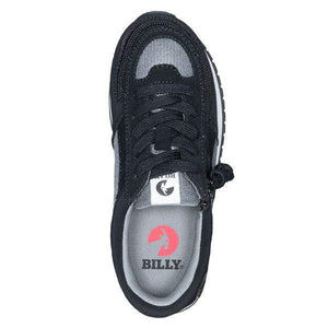 Billy Kids Black Charcoal Jogger Adaptive Sneaker (EasyOn) - ShoeKid.ca