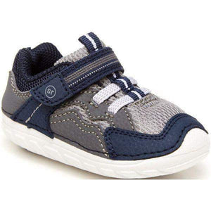 Stride Rite KYLO Navy Gray Baby Toddler Soft Motion Sneaker - ShoeKid.ca